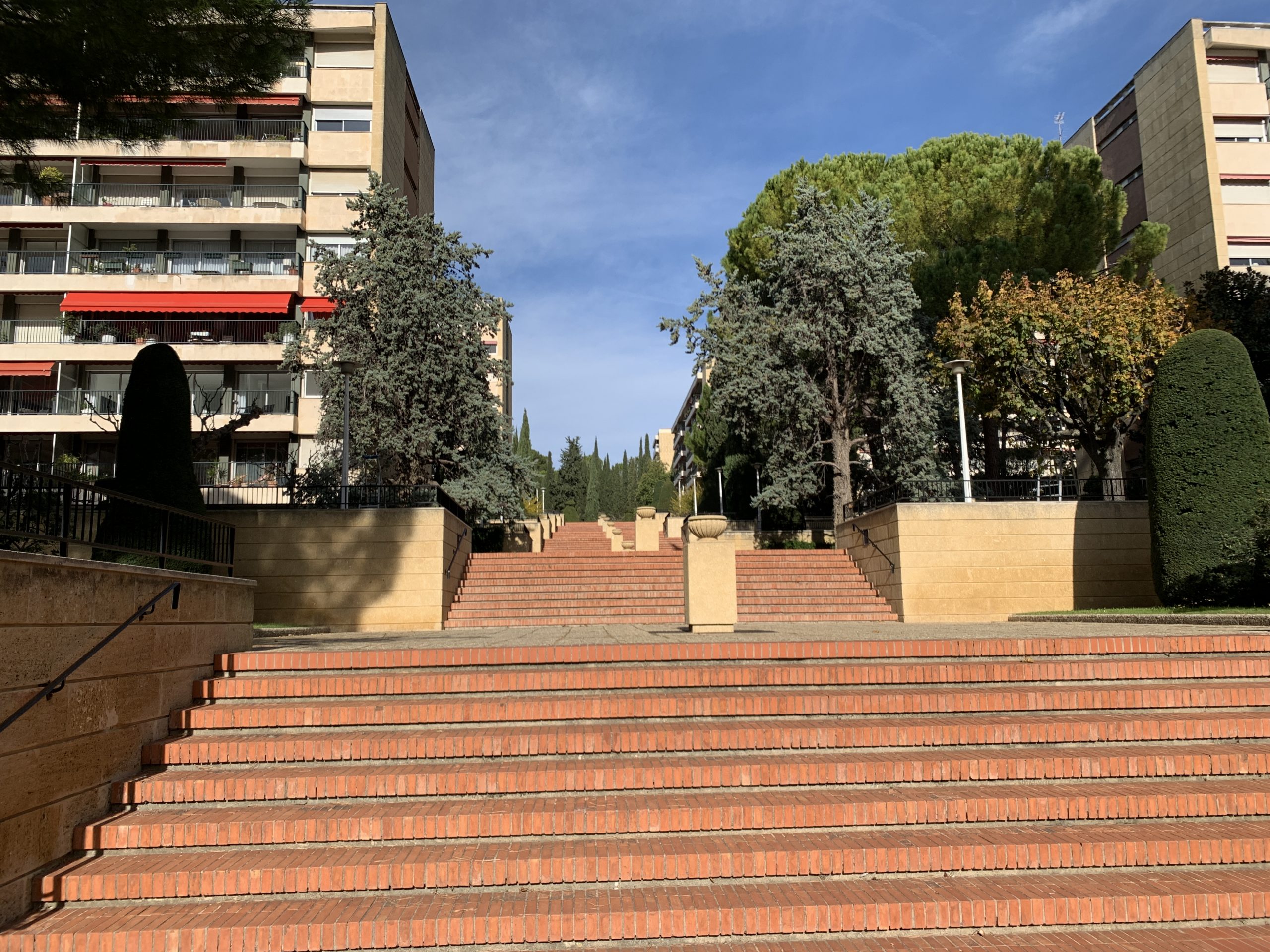 Perspective Mozart- les escaliers