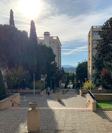 Perspective Mozart Nord-sud