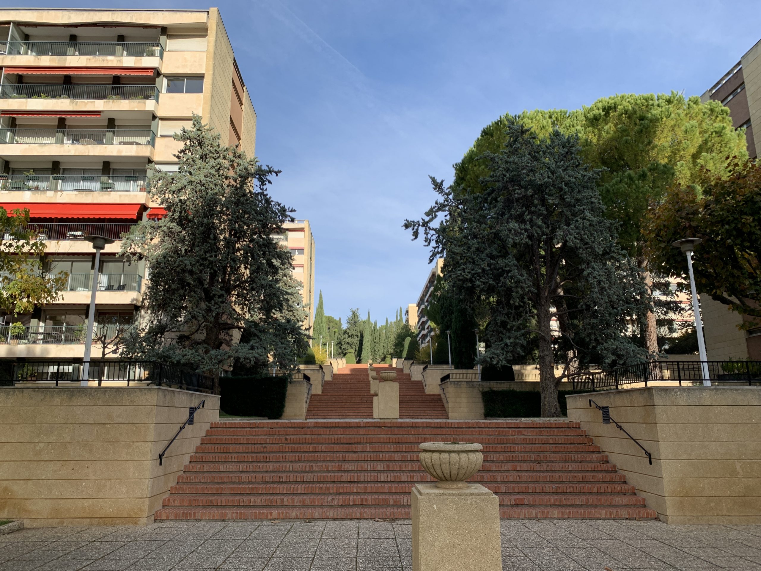 Perspective Mozart- les escaliers