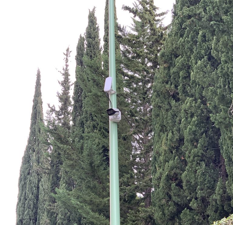 Vidéo-surveillance au Parc Mozart