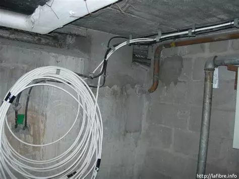 Installation de la fibre en immeuble